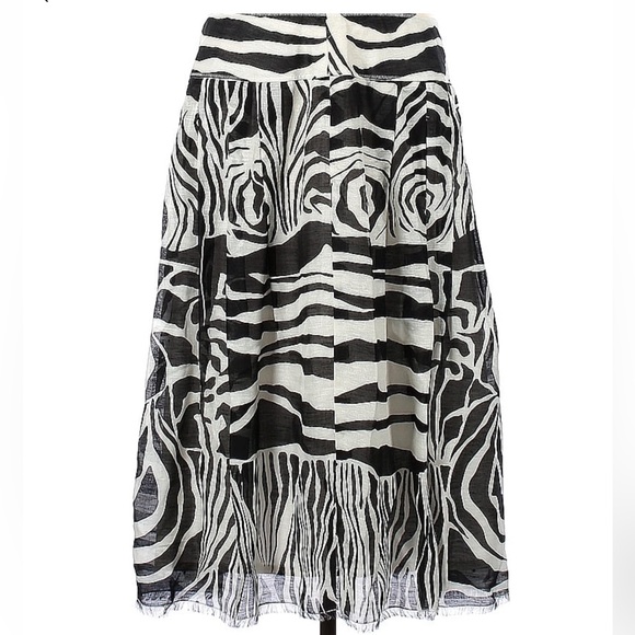 Per Se Midi Skirt sz 8 - Picture 1 of 5